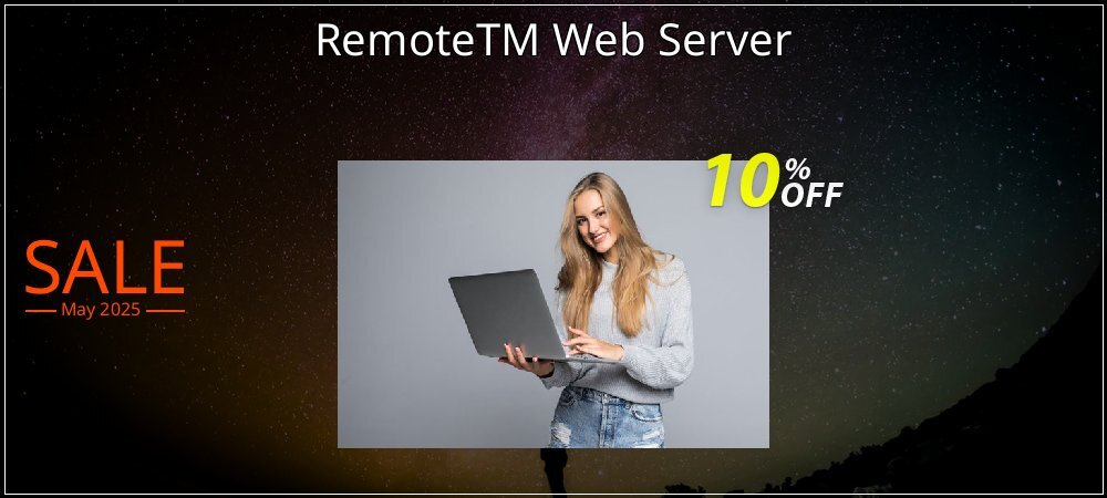 RemoteTM Web Server coupon on Mother's Day sales