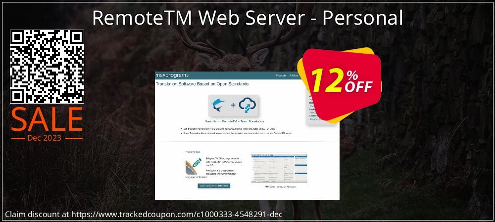 RemoteTM Web Server - Personal coupon on Women Day promotions