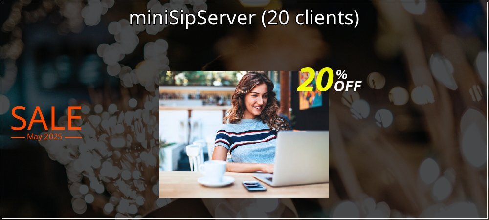 miniSipServer - 20 clients  coupon on Tell a Lie Day discount