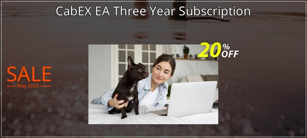 CabEX EA Three Year Subscription coupon on National Loyalty Day discount