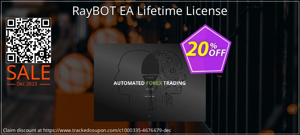 RayBOT EA Lifetime License coupon on Earth Hour offering discount