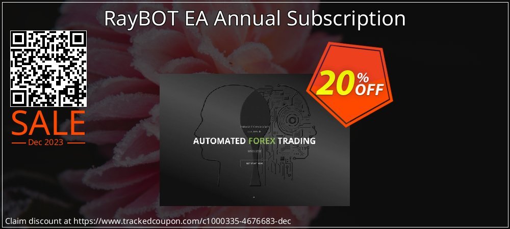 RayBOT EA Annual Subscription coupon on Easter Day sales