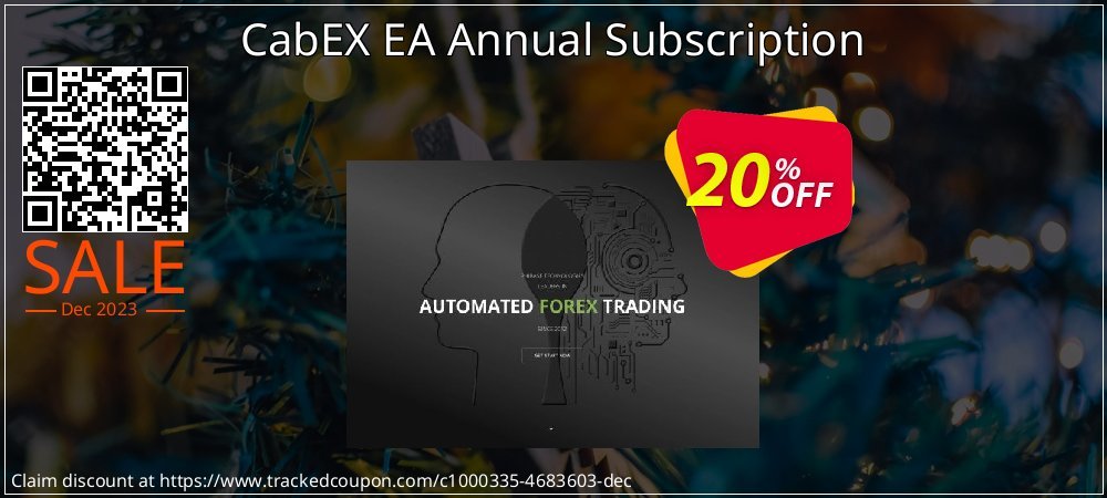 CabEX EA Annual Subscription coupon on Easter Day promotions