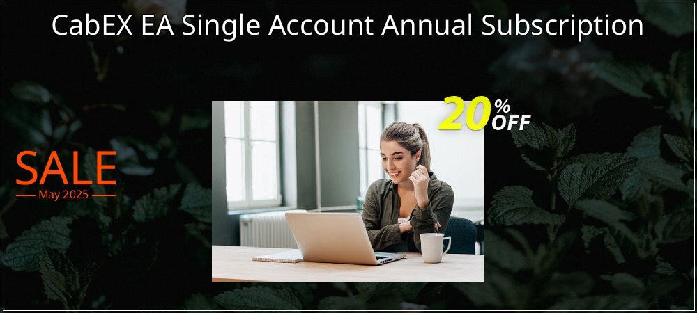 CabEX EA Single Account Annual Subscription coupon on Easter Day discount