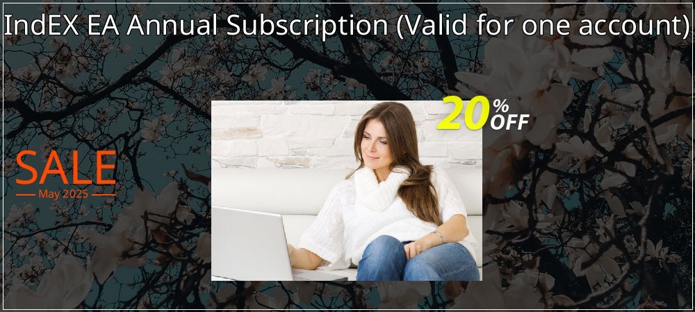 IndEX EA Annual Subscription - Valid for one account  coupon on New Year's Day offering sales