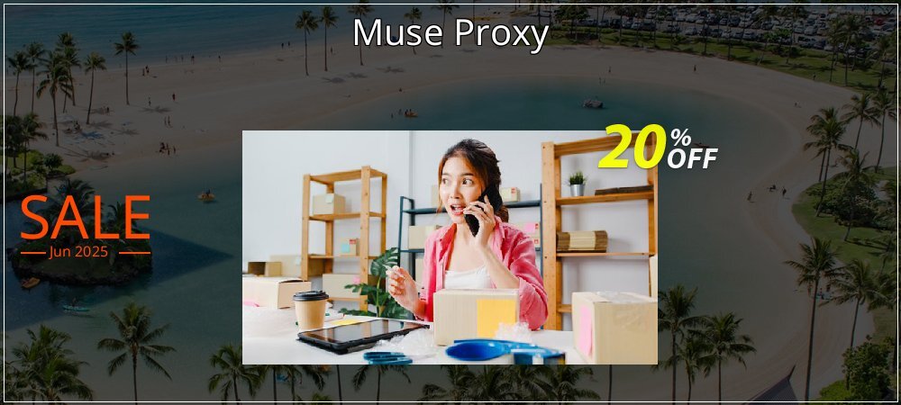 Muse Proxy coupon on National Walking Day offer