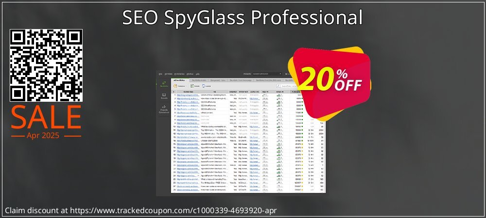 SEO SpyGlass Professional coupon on National Walking Day super sale