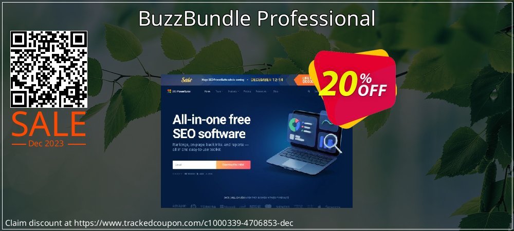 BuzzBundle Professional coupon on Social Media Day promotions