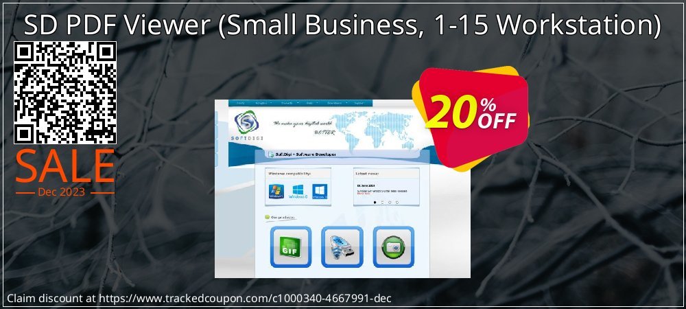 SD PDF Viewer - Small Business, 1-15 Workstation  coupon on World Party Day discounts