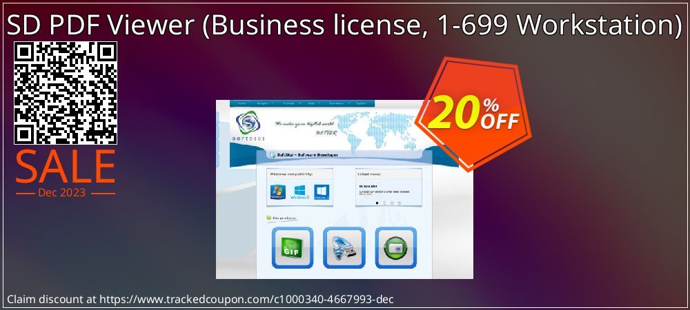SD PDF Viewer - Business license, 1-699 Workstation  coupon on Constitution Memorial Day deals