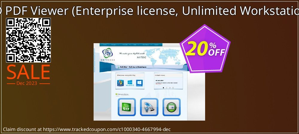 SD PDF Viewer - Enterprise license, Unlimited Workstation  coupon on World Password Day offer