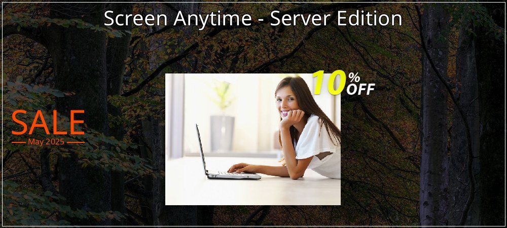 Screen Anytime - Server Edition coupon on World Party Day offering sales