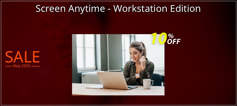 Screen Anytime - Workstation Edition coupon on National Smile Day discount