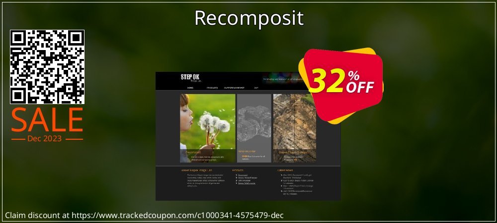 Recomposit coupon on Tell a Lie Day discounts