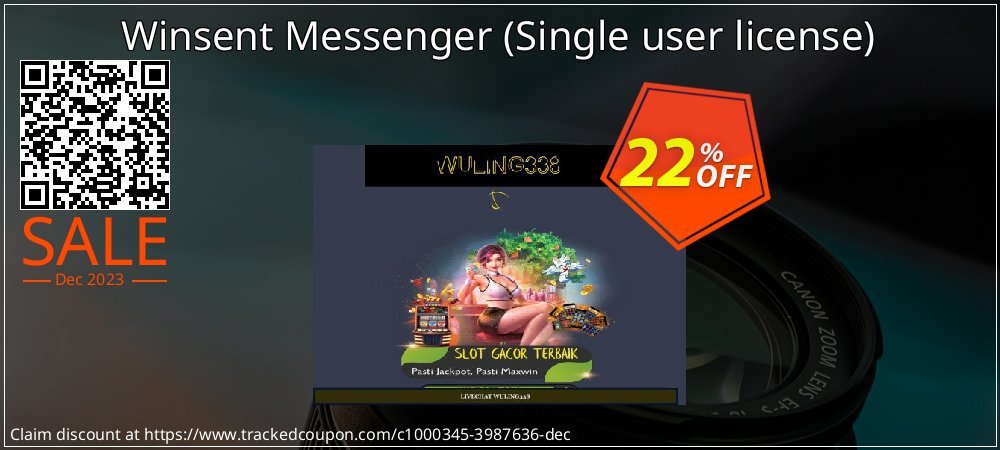 Winsent Messenger - Single user license  coupon on Palm Sunday offer