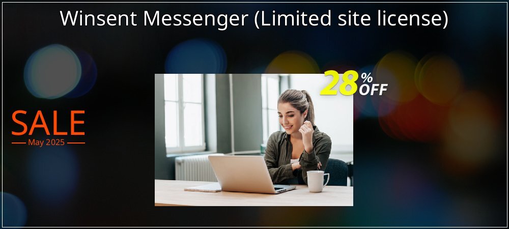 Winsent Messenger - Limited site license  coupon on April Fools' Day offering sales