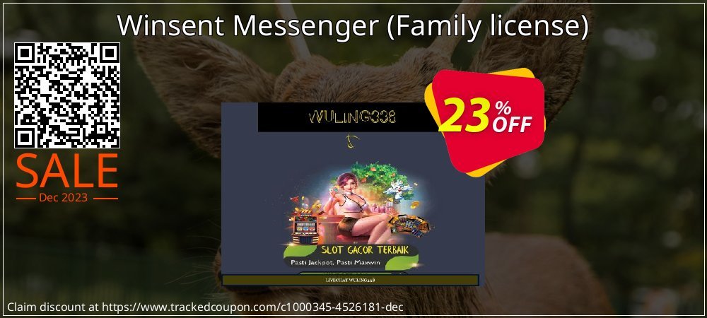 Winsent Messenger - Family license  coupon on World Party Day super sale