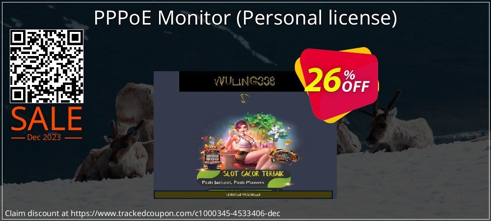 PPPoE Monitor - Personal license  coupon on World Party Day offering discount