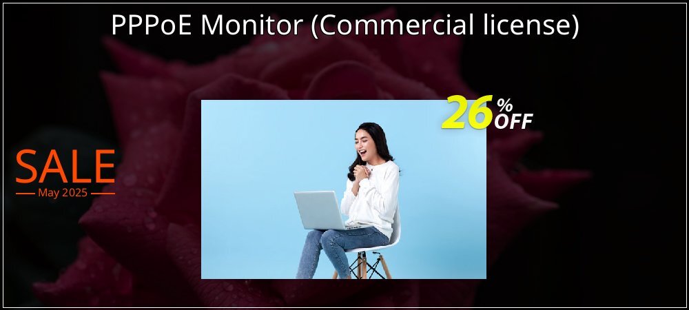 PPPoE Monitor - Commercial license  coupon on Graduation 2025 discount