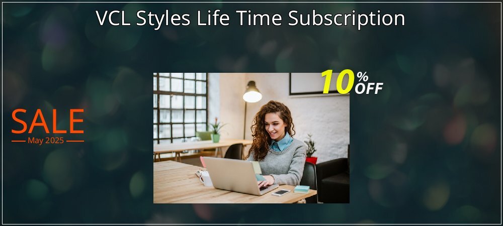 VCL Styles Life Time Subscription coupon on World Party Day discount