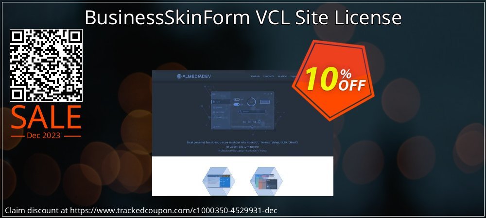 BusinessSkinForm VCL Site License coupon on Palm Sunday discounts