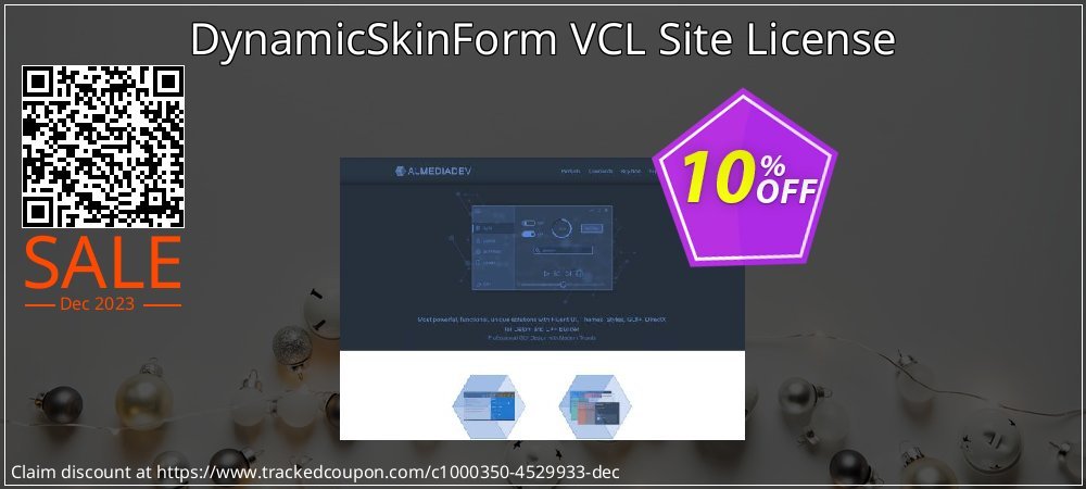 DynamicSkinForm VCL Site License coupon on Easter Day deals