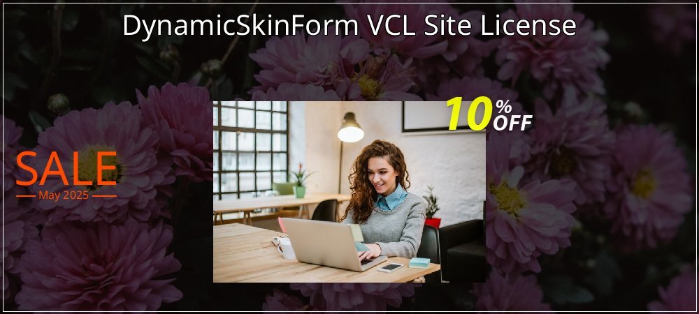 DynamicSkinForm VCL Site License coupon on Easter Day deals