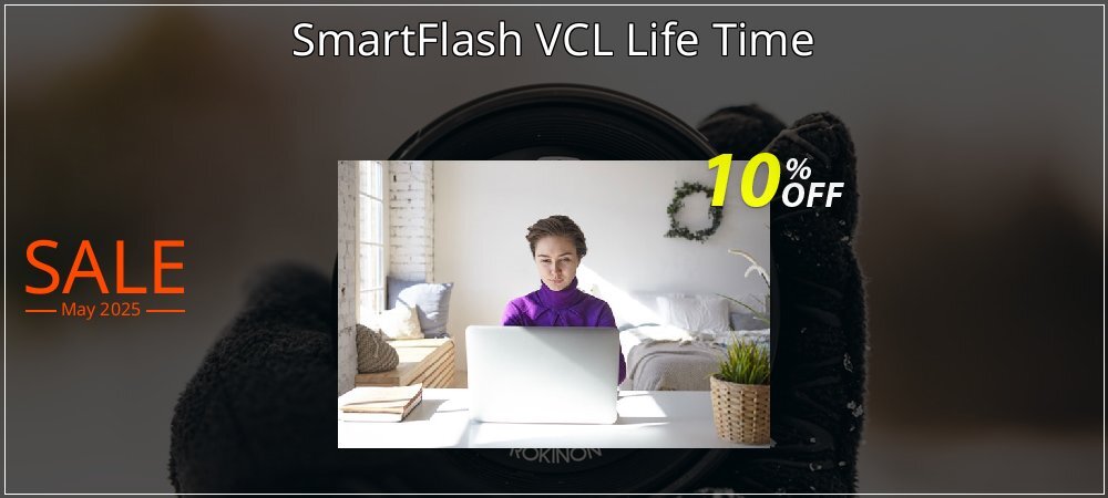 SmartFlash VCL Life Time coupon on National Smile Day offering discount