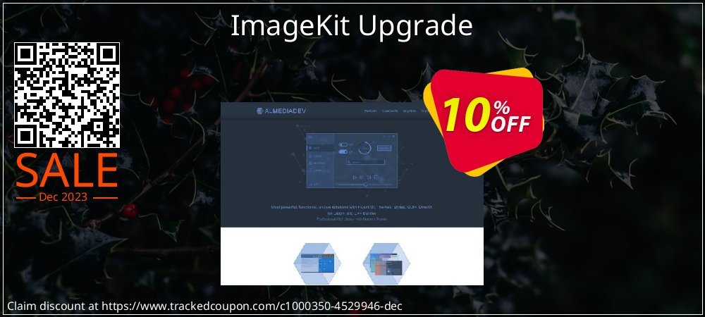 ImageKit Upgrade coupon on World Party Day offering sales