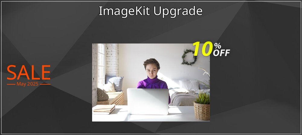 ImageKit Upgrade coupon on World Party Day offering sales