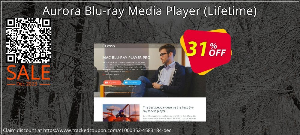Aurora Blu-ray Media Player - Lifetime  coupon on Tell a Lie Day deals