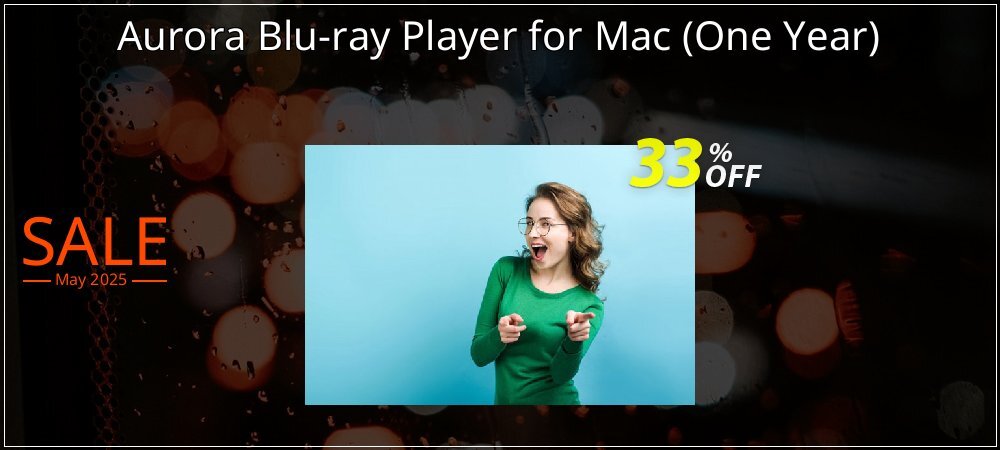 Aurora Blu-ray Player for Mac - One Year  coupon on National Pizza Party Day sales
