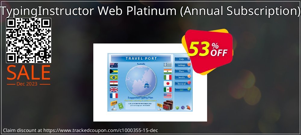 TypingInstructor Web Platinum - Annual Subscription  coupon on Mother Day offering sales