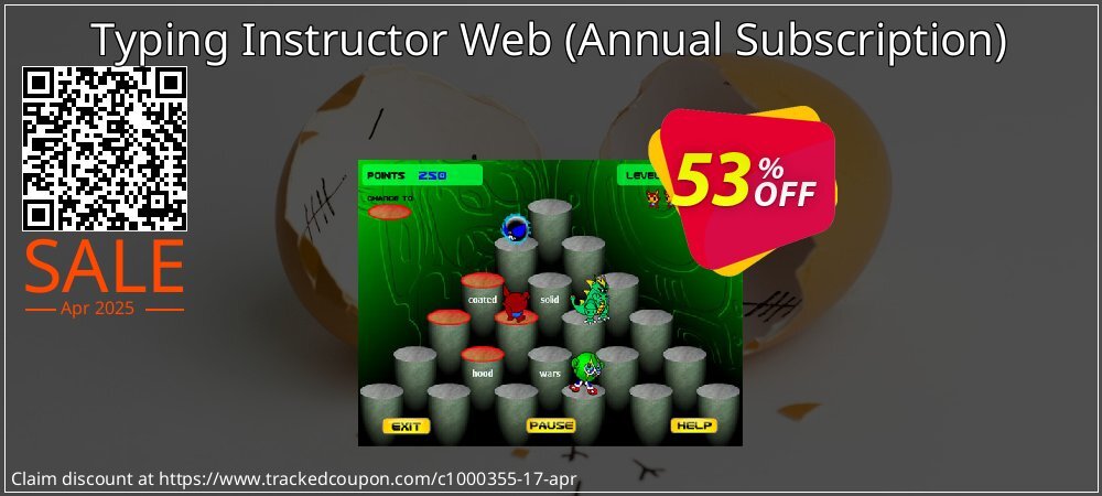 Typing Instructor Web - Annual Subscription  coupon on Working Day discounts