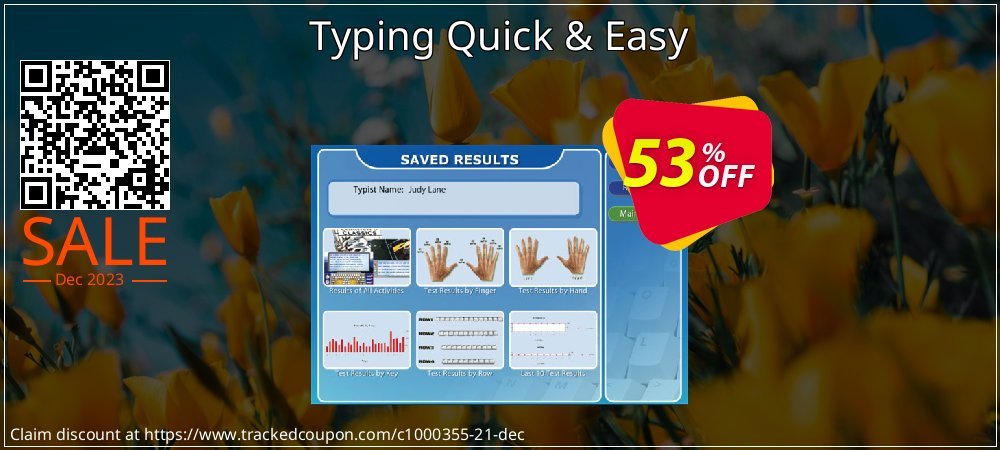 Typing Quick & Easy coupon on World Humanitarian Day offering sales
