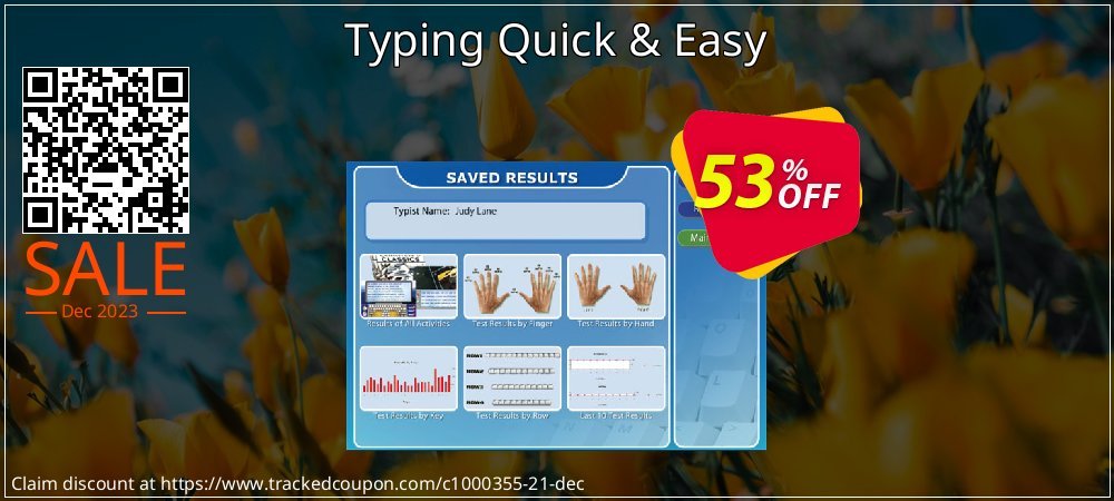 Typing Quick & Easy coupon on National Loyalty Day offer