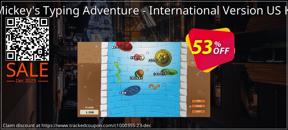 Disney: Mickey's Typing Adventure - International Version US Keyboard coupon on Columbia Day discounts