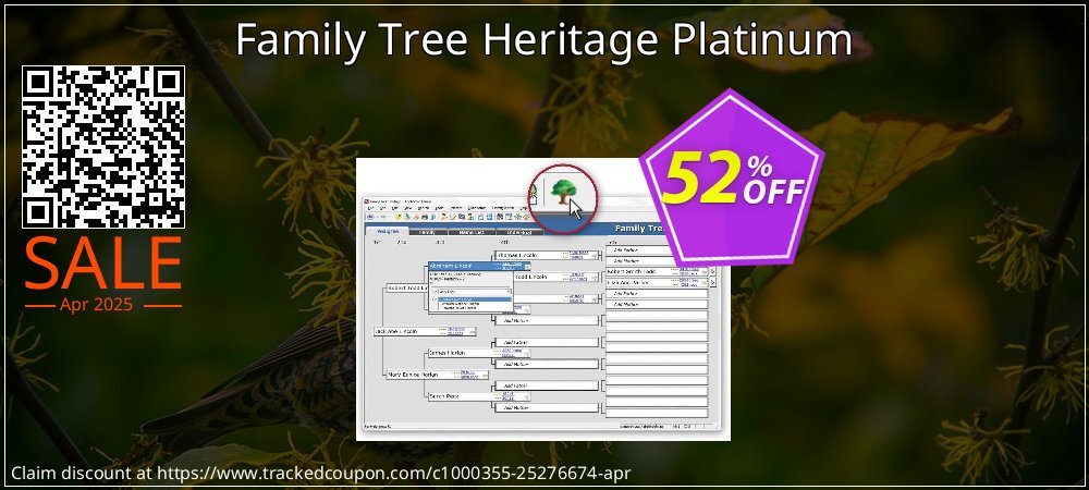 Family Tree Heritage Platinum coupon on World Password Day offer