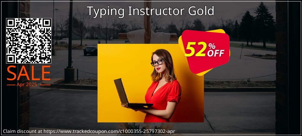 Typing Instructor Gold coupon on April Fools Day offering sales