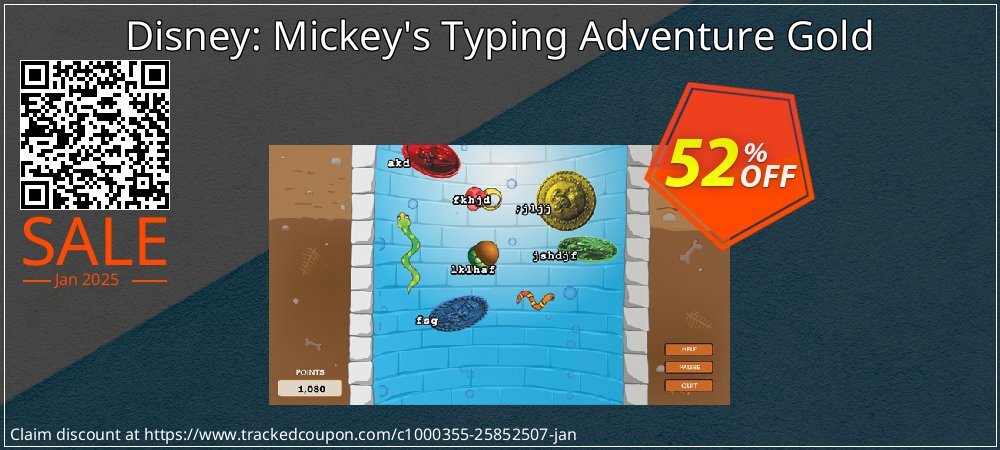 Disney: Mickey's Typing Adventure Gold coupon on Working Day super sale