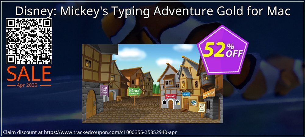 Disney: Mickey's Typing Adventure Gold for Mac coupon on National Walking Day super sale