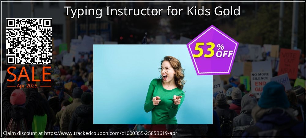 Typing Instructor for Kids Gold coupon on World Password Day offer