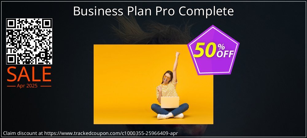 Business Plan Pro Complete coupon on National Smile Day offering discount