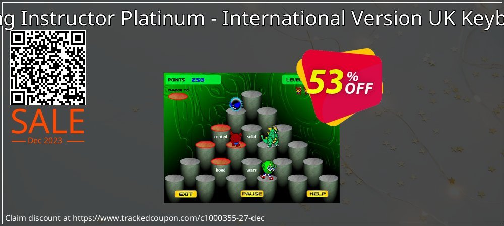 Typing Instructor Platinum - International Version UK Keyboard coupon on Working Day promotions