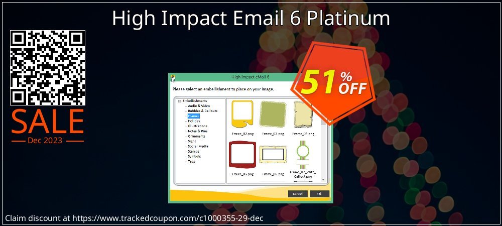 High Impact Email 6 Platinum coupon on National Smile Day deals