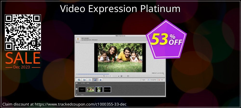 Video Expression Platinum coupon on National Pizza Party Day offering sales