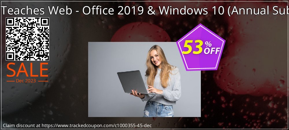 Professor Teaches Web - Office 2019 & Windows 10 - Annual Subscription  coupon on Mother Day promotions