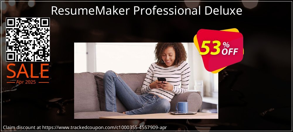 ResumeMaker Professional Deluxe coupon on National Smile Day offer