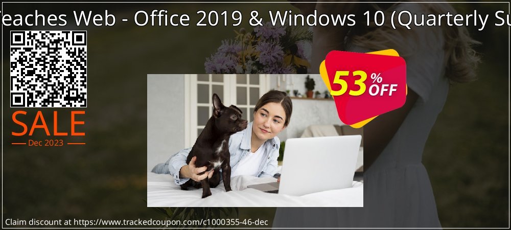 Professor Teaches Web - Office 2019 & Windows 10 - Quarterly Subscription  coupon on World Party Day promotions