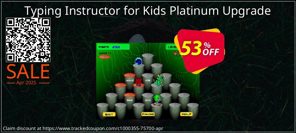 Typing Instructor for Kids Platinum Upgrade coupon on Mother Day sales